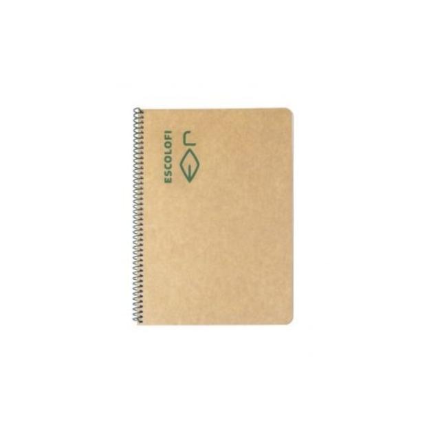 Escolofi - BLOCK ESCOLOFI 4º100h 5x5 80g ECOLOGICO - Pack de 5 unidades