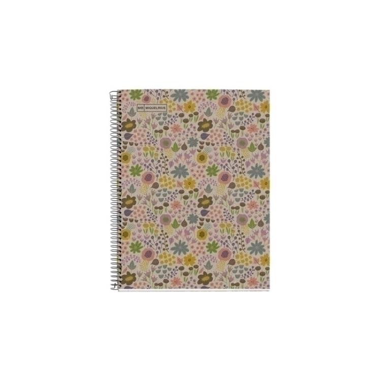 Miquelrius - BLOC MR NB-1 T.DURA A4 80h ECOFLOW CD5 - Pack de 5 unidades