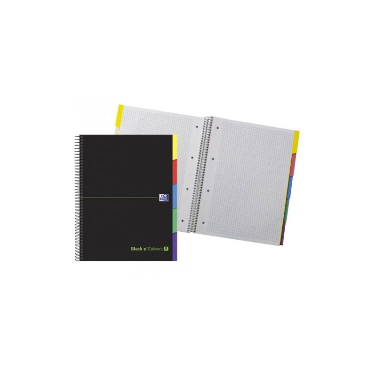 Oxford - Europeanbook 5 cuaderno y block A4+ 100 hojas Negro, Verde 400088331 - Pack de 5 unidades
