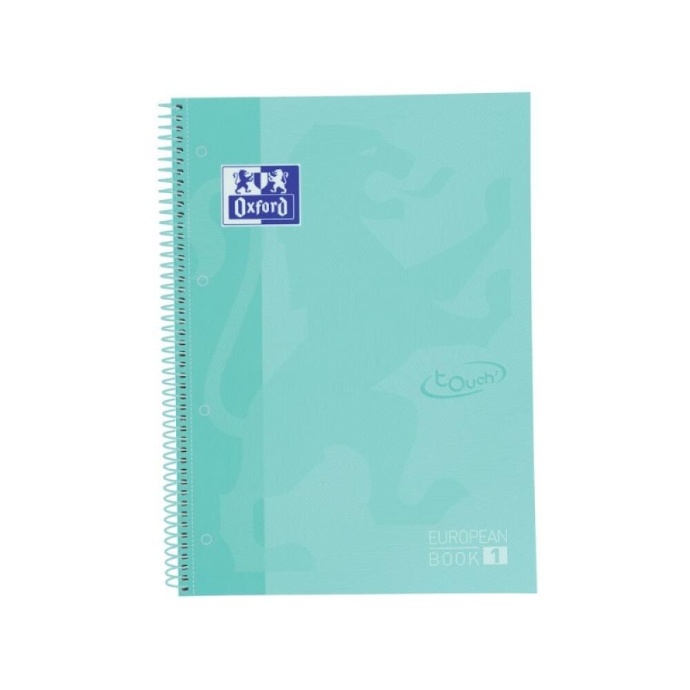 Oxford - 400117274 cuaderno y block A4+ 80 hojas Color menta Pack 5 Unid