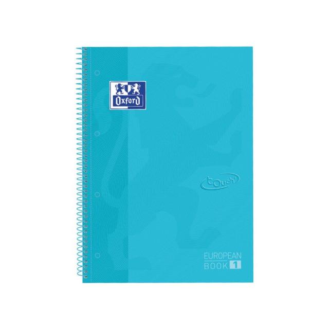 Oxford - 400107010 cuaderno y block 80 hojas Azul - Pack de 5 unidades - 400107010
