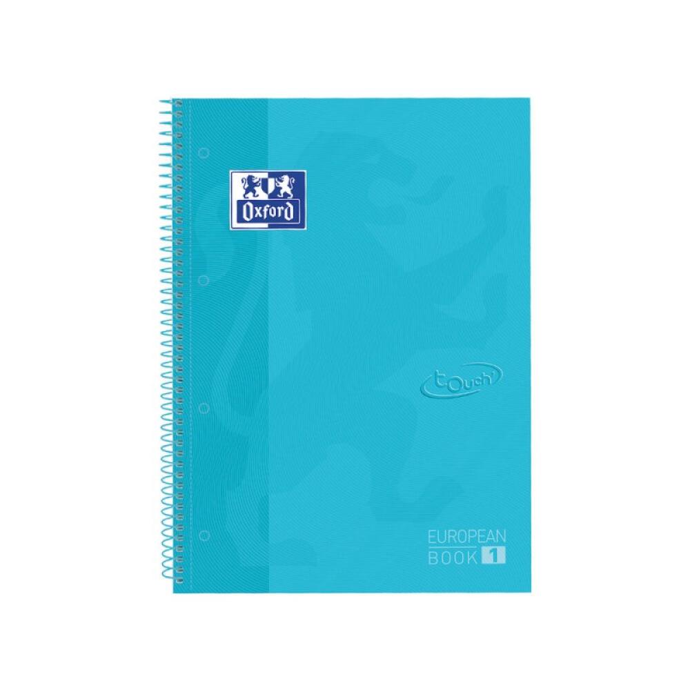 Oxford - 400107010 cuaderno y block 80 hojas Azul - Pack de 5 unidades - 400107010