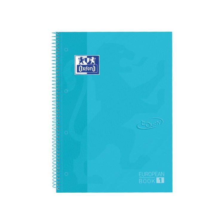 Oxford - 400107010 cuaderno y block 80 hojas Azul - Pack de 5 unidades - 400107010