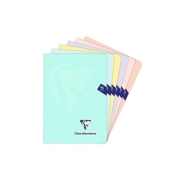 Clairefontaine - 308682C cuaderno y block 96 hojas Colores surtidos