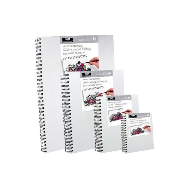 Royal & Langnickel - ROYAL LANGNICKEL CUADERNO DE BOCETOS A4 ESPIRAL CUBIERTA DE LONA