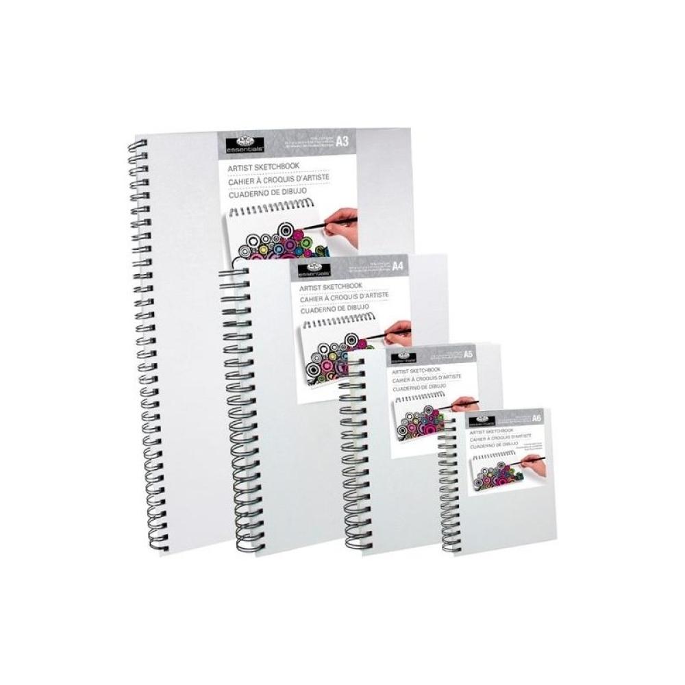 Royal & Langnickel - ROYAL LANGNICKEL CUADERNO DE BOCETOS A4 ESPIRAL CUBIERTA DE LONA