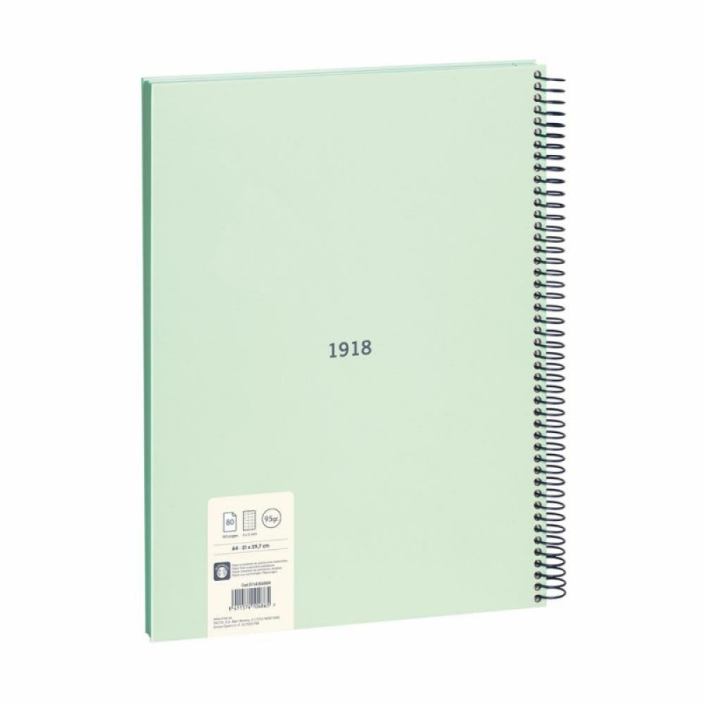 Milan - 57143E80GR cuaderno y block A4 80 hojas Verde