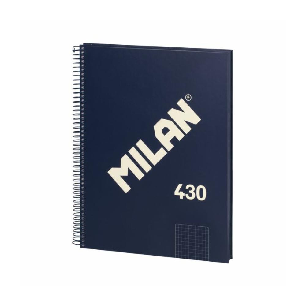 Milan - 57143E80B cuaderno y block A4 80 hojas Azul
