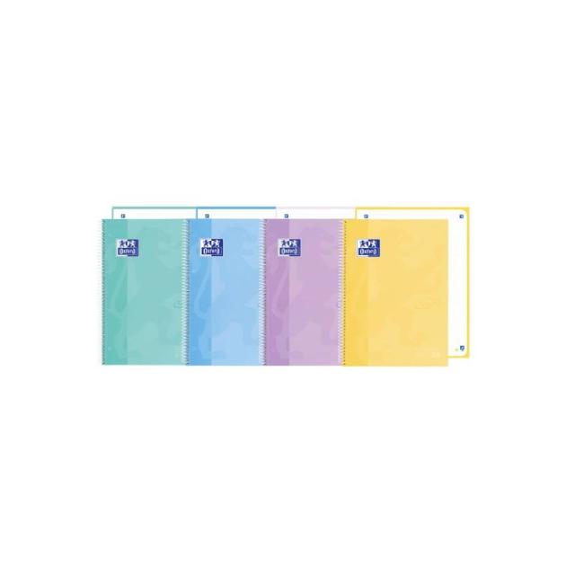 Oxford - 400184541 cuaderno y block A5+ 80 hojas Colores surtidos