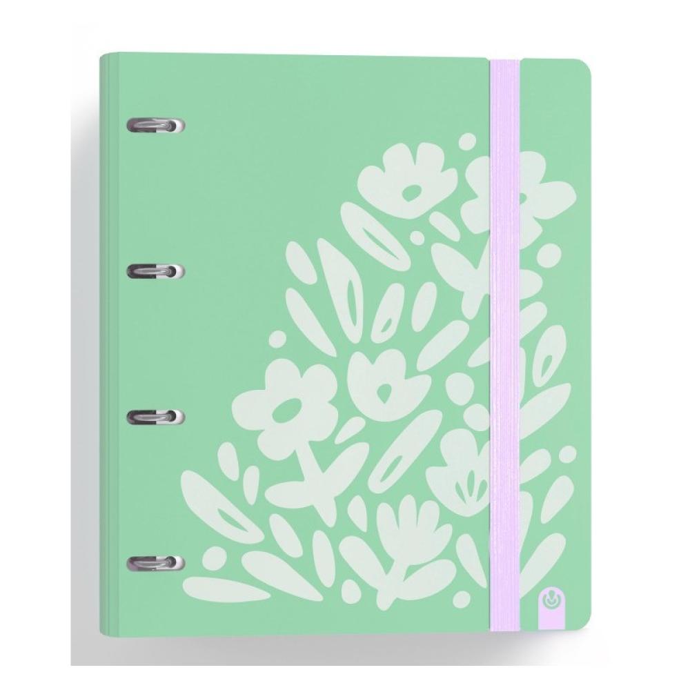 CARCHIVO - 12457447 cuaderno y block A4 100 hojas Verde, Púrpura