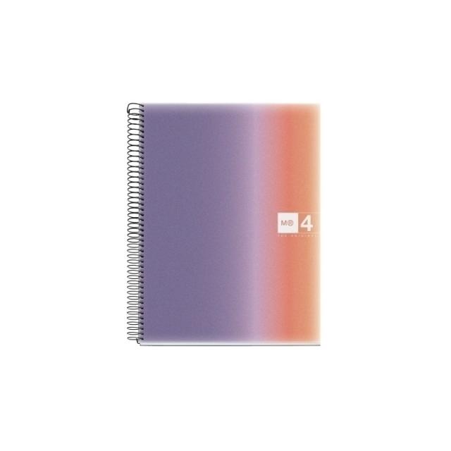 Miquelrius - BLOC MR NB-4 PP A4 120h CD.5 PROVENCE - Pack de 5 unidades