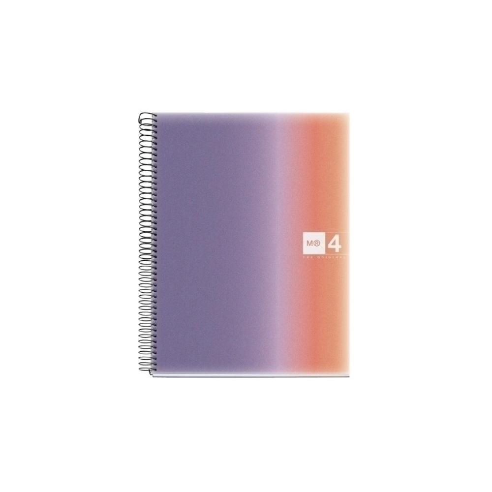 Miquelrius - BLOC MR NB-4 PP A4 120h CD.5 PROVENCE - Pack de 5 unidades