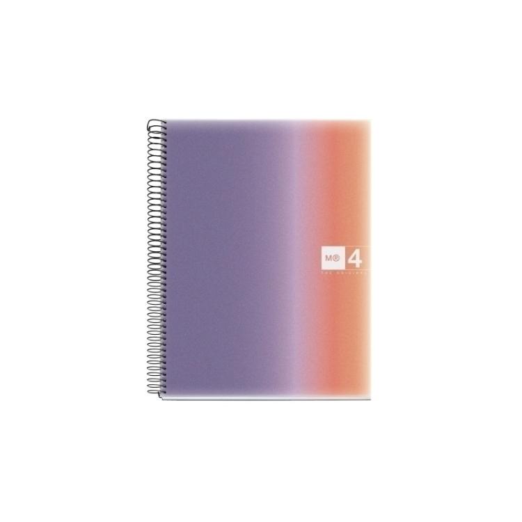 Miquelrius - BLOC MR NB-4 PP A4 120h CD.5 PROVENCE - Pack de 5 unidades