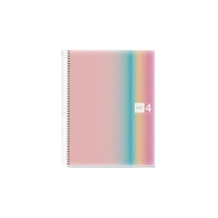 Miquelrius - BLOC MR NB-4 PP A4 120h CD.5 WEST BAY - Pack de 5 unidades