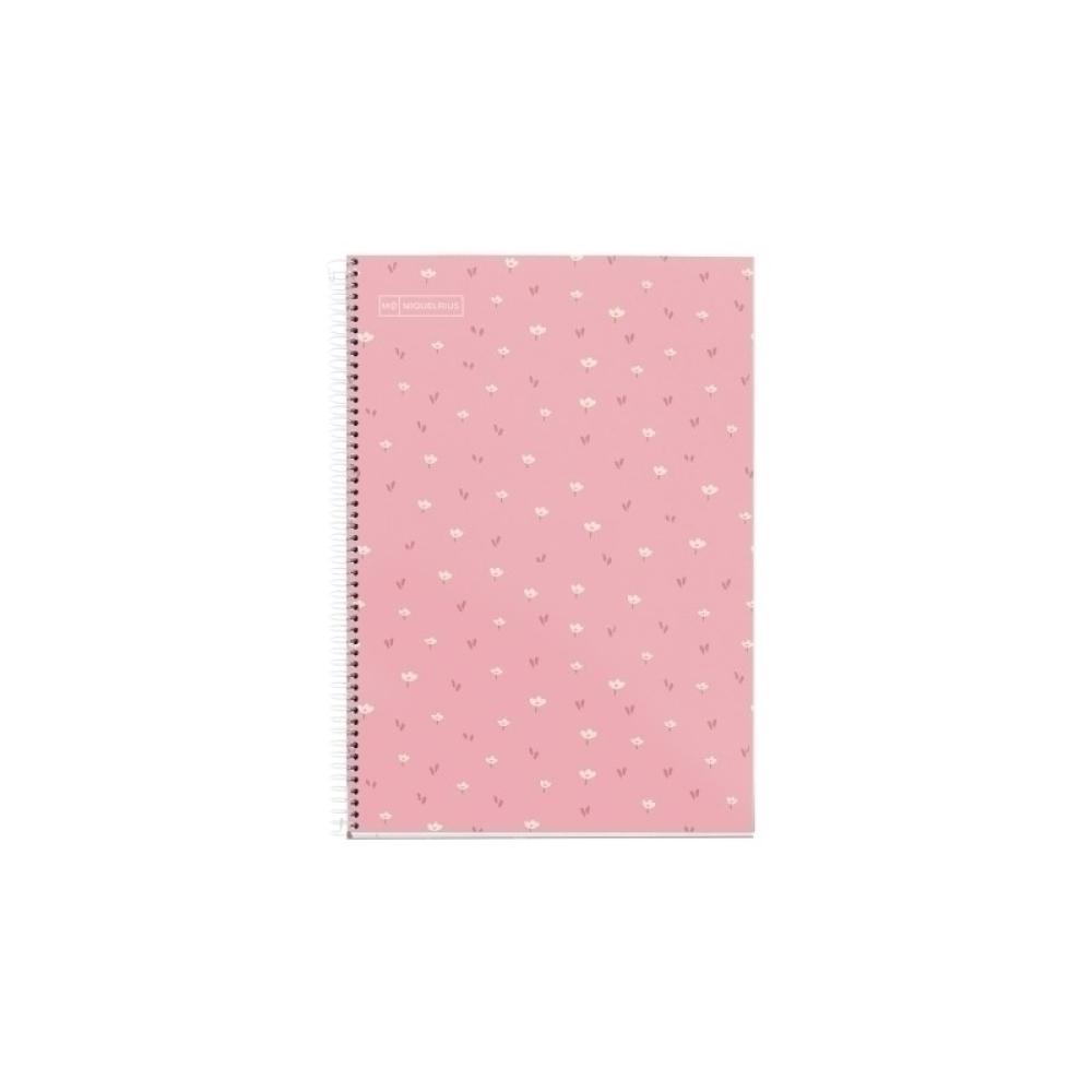 Miquelrius - BLOC MR NB T.DURA Fº 80h 90g CD.4 FLO.RS - Pack de 5 unidades