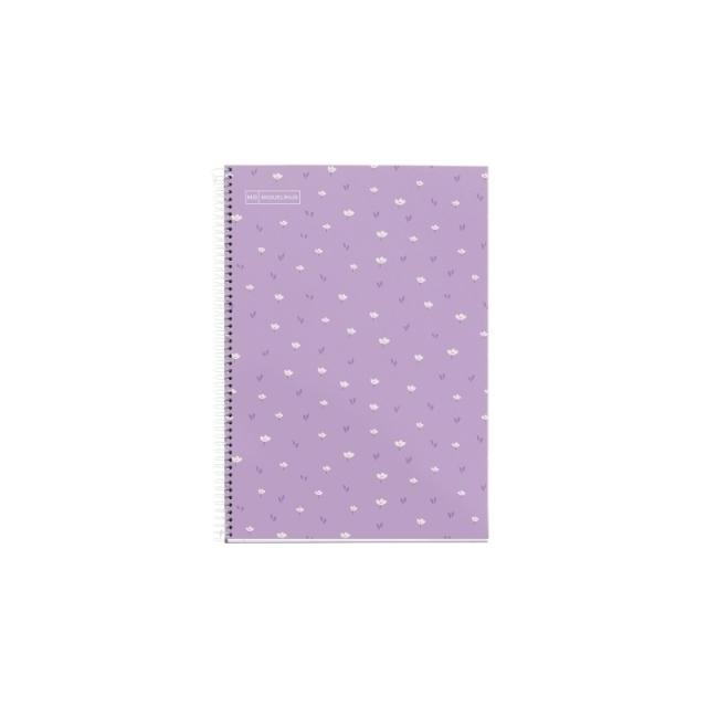 Miquelrius - BLOC MR NB T.DURA Fº 80h 90g CD.4 FLO.VI - Pack de 5 unidades