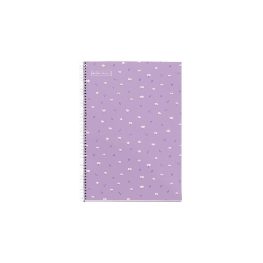 Miquelrius - BLOC MR NB T.DURA Fº 80h 90g CD.4 FLO.VI - Pack de 5 unidades