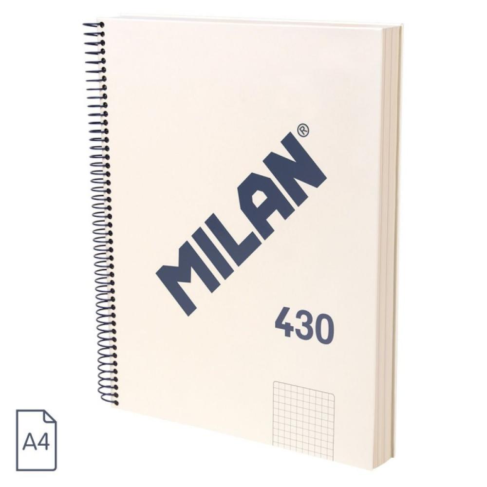 Milan - 57143E120BG cuaderno y block A4 120 hojas Beige