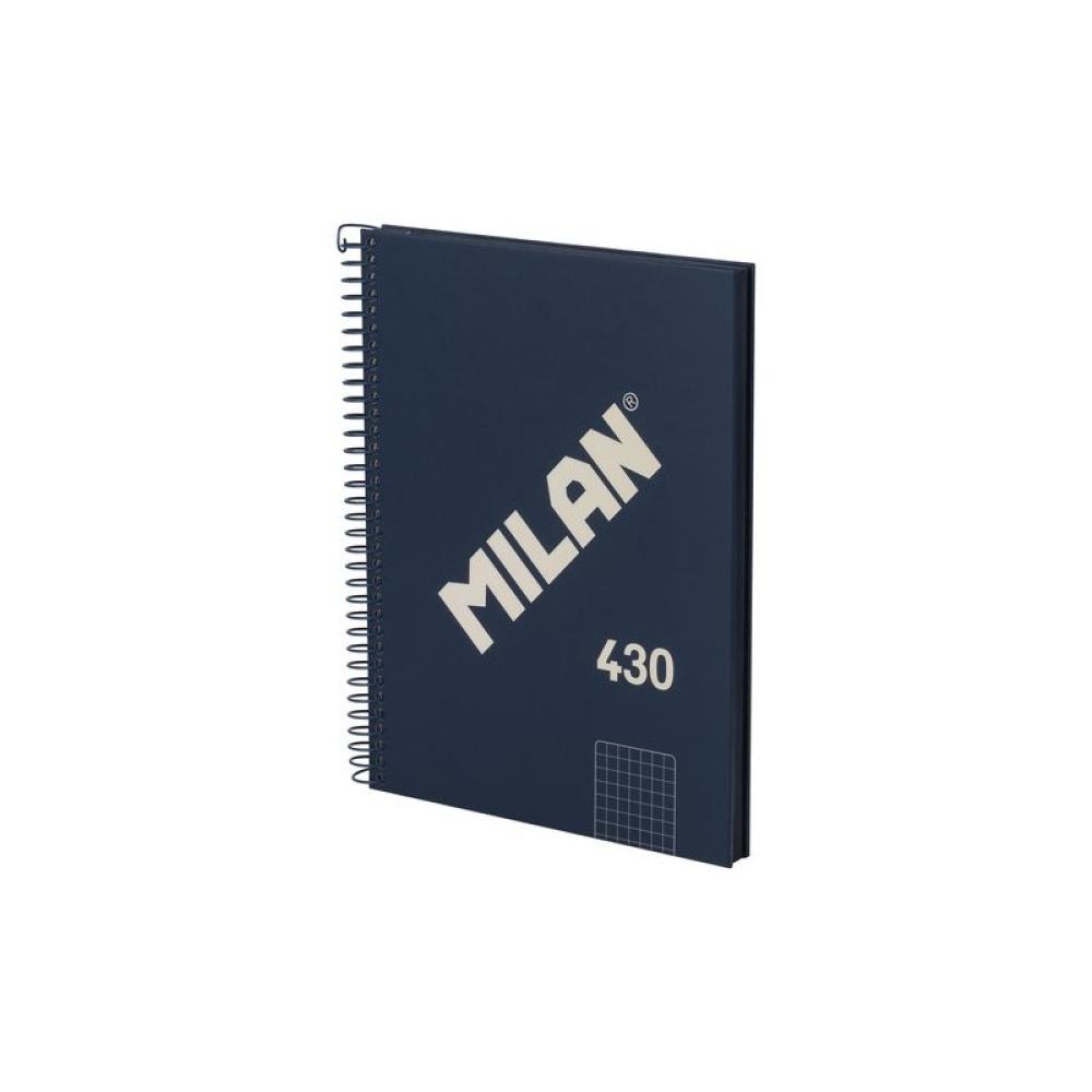 Milan - 57153E80SNCB cuaderno y block A5 80 hojas Negro