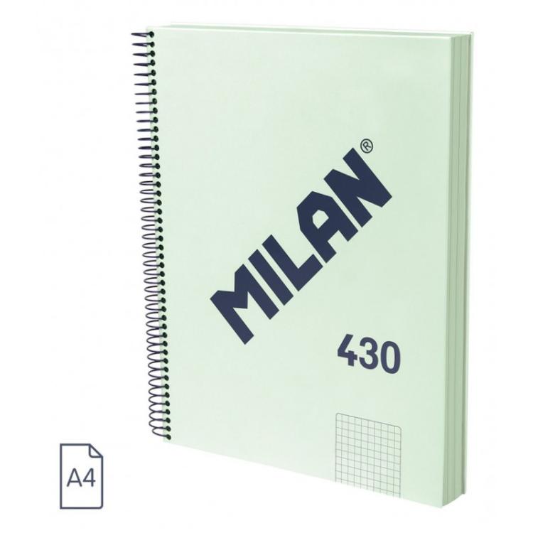 Milan - 57143E120GR cuaderno y block A4 120 hojas Verde