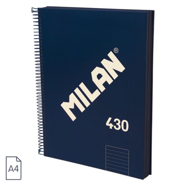 Milan - 57142E120BG cuaderno y block A4 120 hojas Azul - 57142E120B