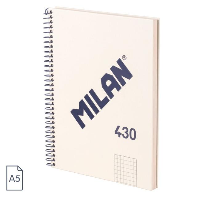 Milan - 57153E80SNCBG cuaderno y block A5 80 hojas Beige