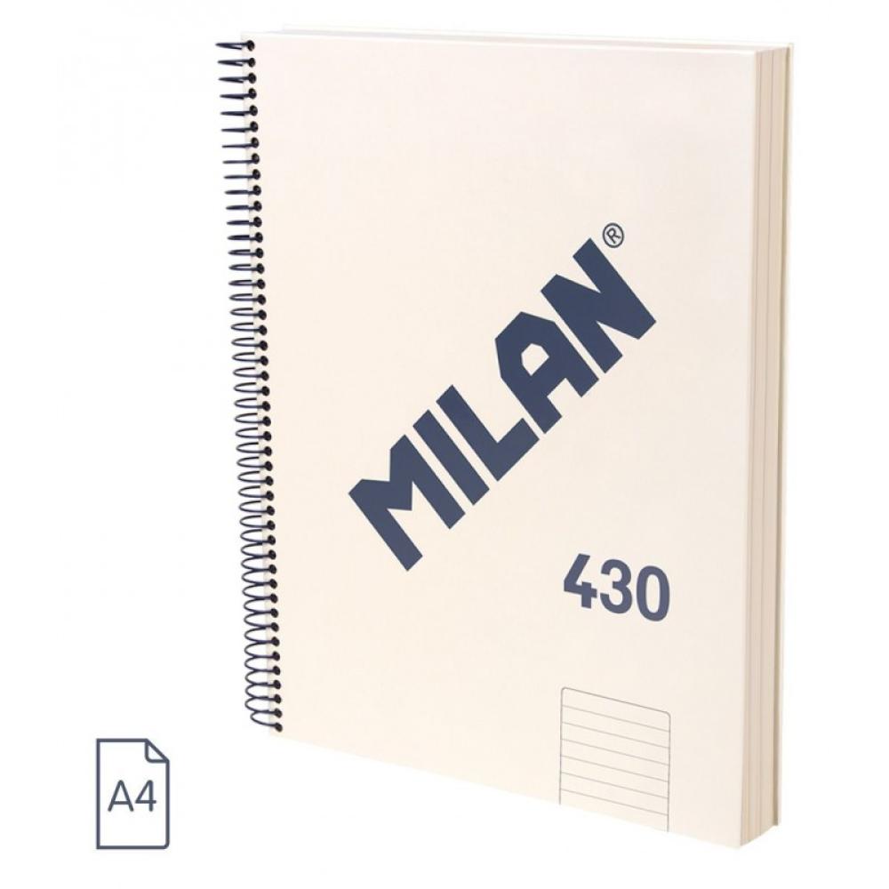 Milan - 57142E120BG cuaderno y block A4 120 hojas Beige
