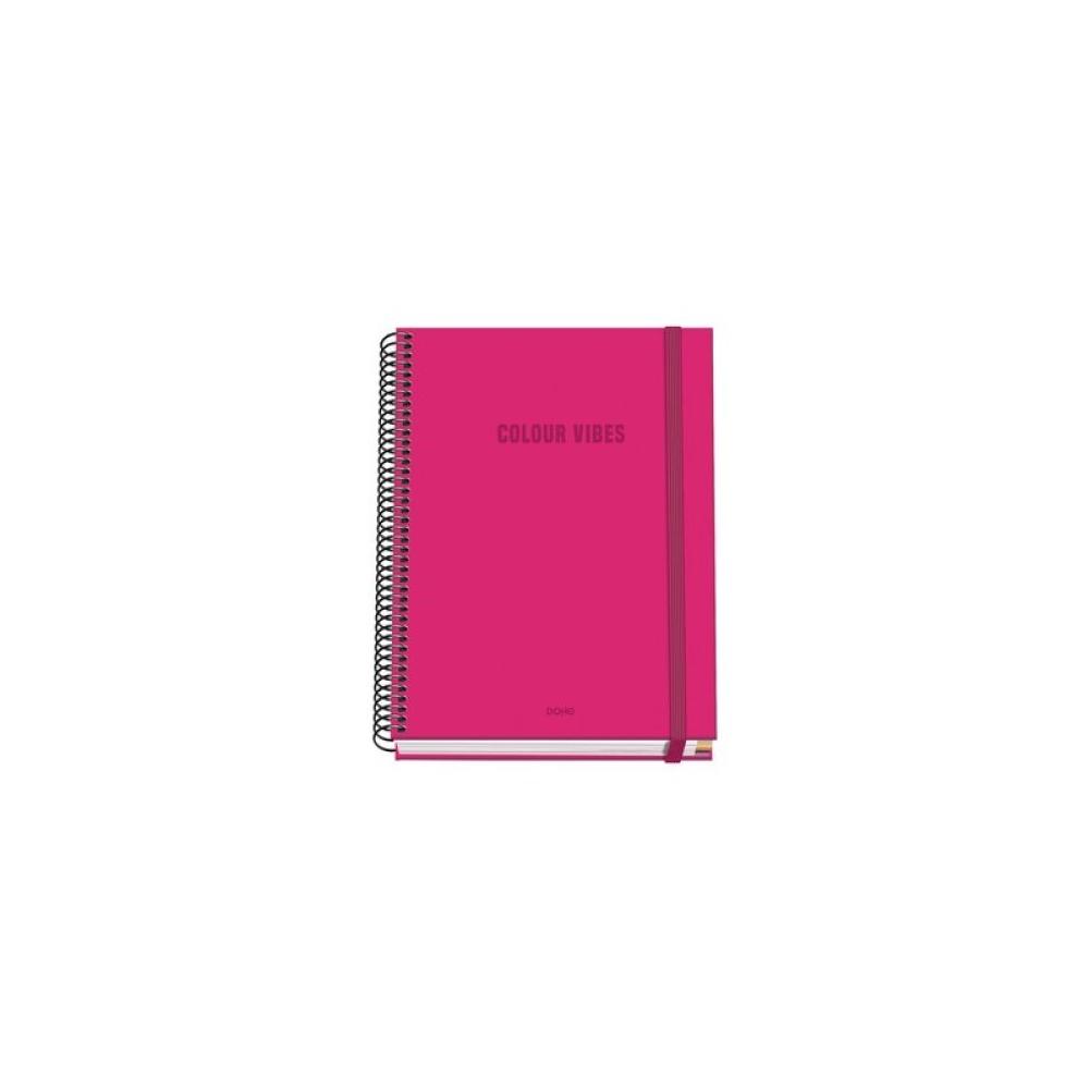 DOHE - BLOC DOHE COLOUR VIBES A5 100h CD.5 ROSA