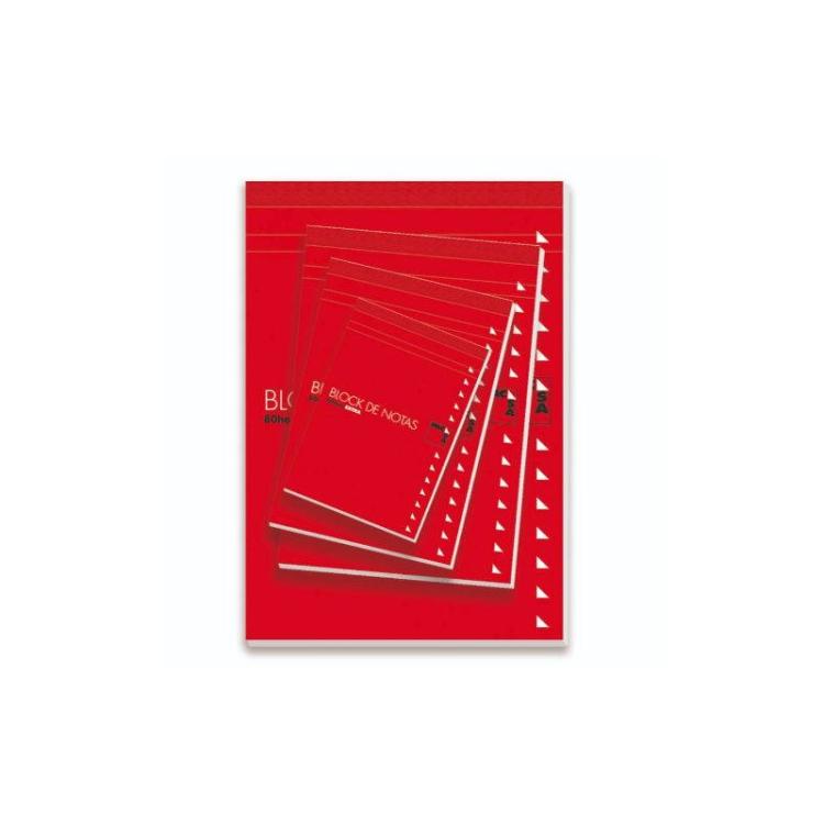 Pacsa - BLOC DE NOTAS CON TAPA 60 GRS. 4º (155X215MM.) 80 HOJAS LISO PACSA - 18903 189031 - 1 unidad