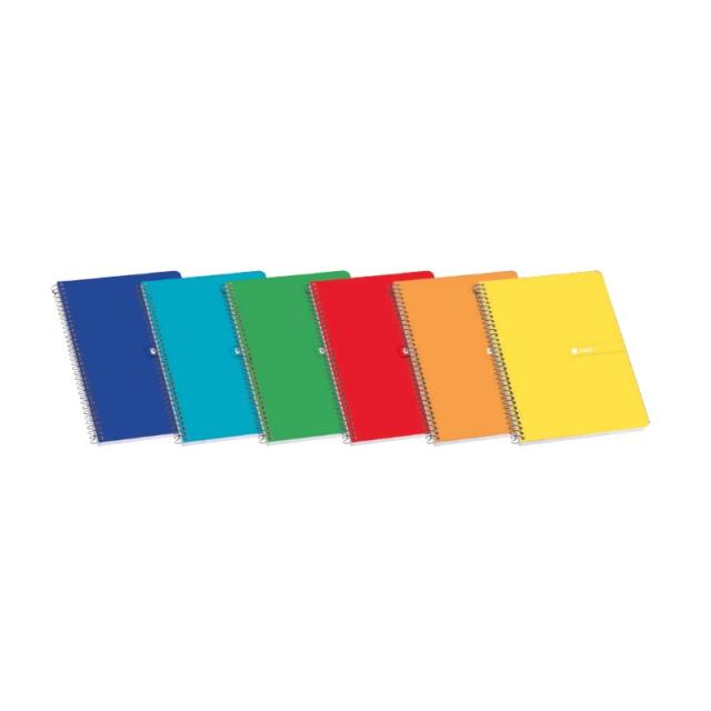 ENRI - 100302775 cuaderno y block 80 hojas Colores surtidos
