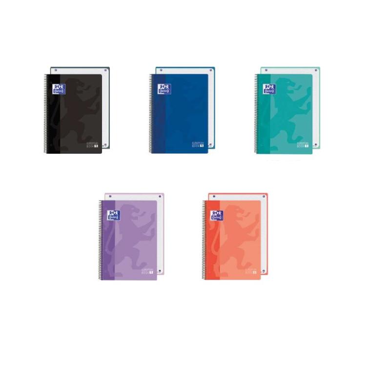 Oxford - 400187481 cuaderno y block A4+ 80 hojas Multicolor - 1 Pieza (color no elegible)