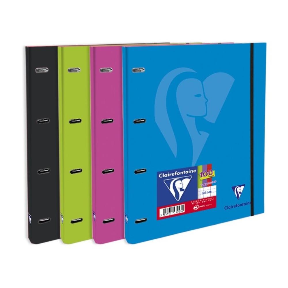 Clairefontaine - 130943C cuaderno y block A4 100 hojas Colores surtidos - Pack 5 unidades
