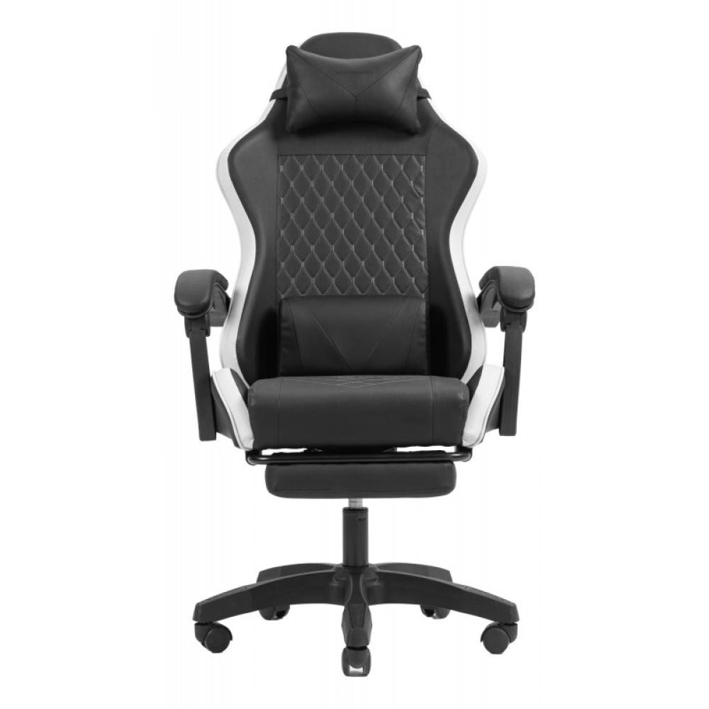 Mars Gaming - MGC-X Silla para videojuegos de PC Asiento acolchado Negro, Blanco
