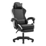 Mars Gaming - MGC-X Silla para videojuegos de PC Asiento acolchado Negro, Blanco