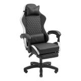Mars Gaming - MGC-X Silla para videojuegos de PC Asiento acolchado Negro, Blanco