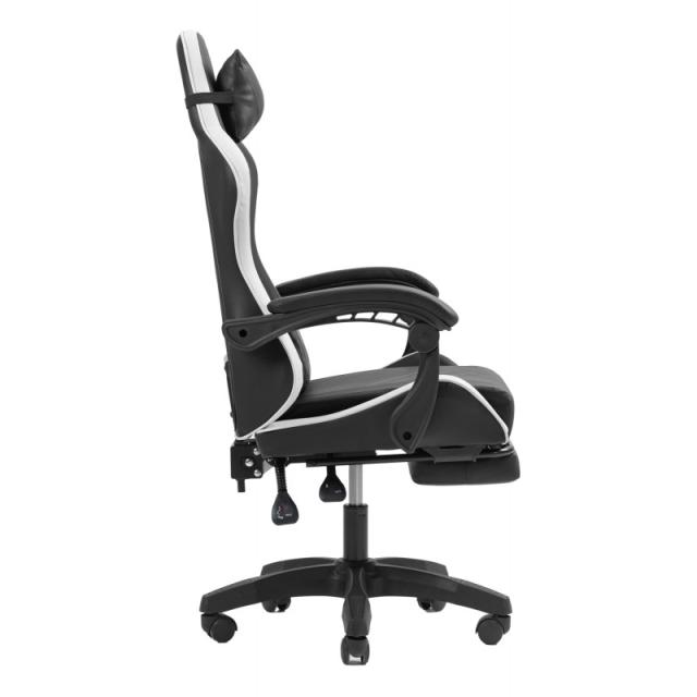 Mars Gaming - MGC-X Silla para videojuegos de PC Asiento acolchado Negro, Blanco