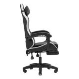 Mars Gaming - MGC-X Silla para videojuegos de PC Asiento acolchado Negro, Blanco