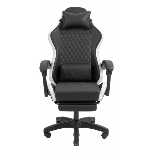 Mars Gaming - MGC-X Silla para videojuegos de PC Asiento acolchado Negro, Blanco
