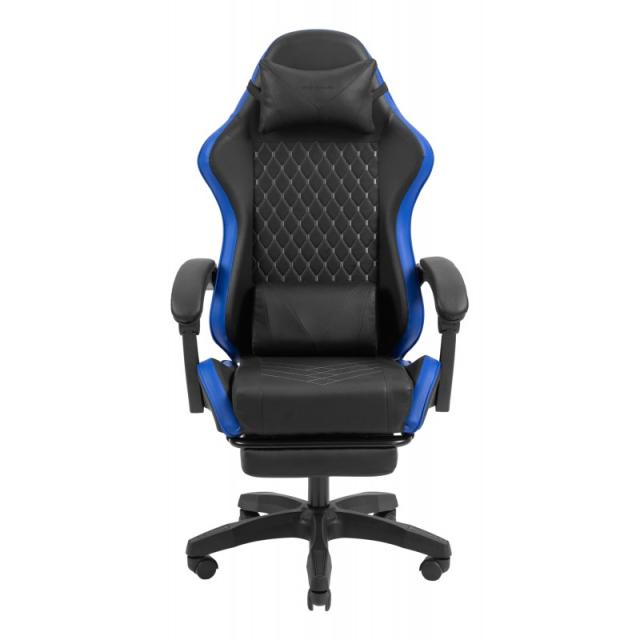 Mars Gaming - MGC-X Silla para videojuegos de PC Asiento acolchado Negro, Azul