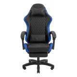 Mars Gaming - MGC-X Silla para videojuegos de PC Asiento acolchado Negro, Azul