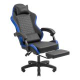 Mars Gaming - MGC-X Silla para videojuegos de PC Asiento acolchado Negro, Azul