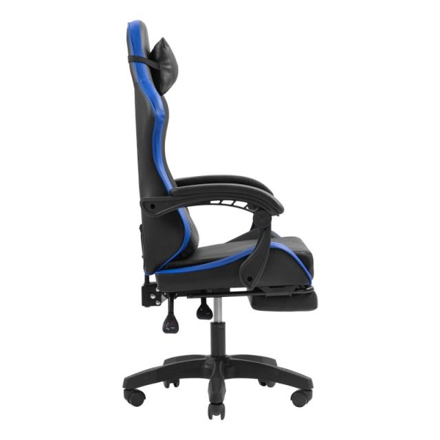 Mars Gaming - MGC-X Silla para videojuegos de PC Asiento acolchado Negro, Azul
