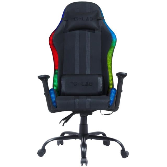 The G-Lab - K-SEAT ELECTRON EX Silla para videojuegos universal Asiento acolchado Negro