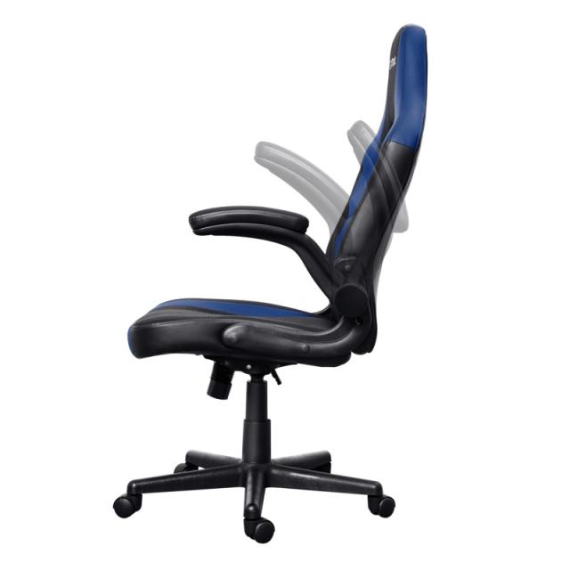 Trust - GXT 703B RIYE Silla para videojuegos universal Negro, Azul