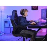 Trust - GXT 703B RIYE Silla para videojuegos universal Negro, Azul