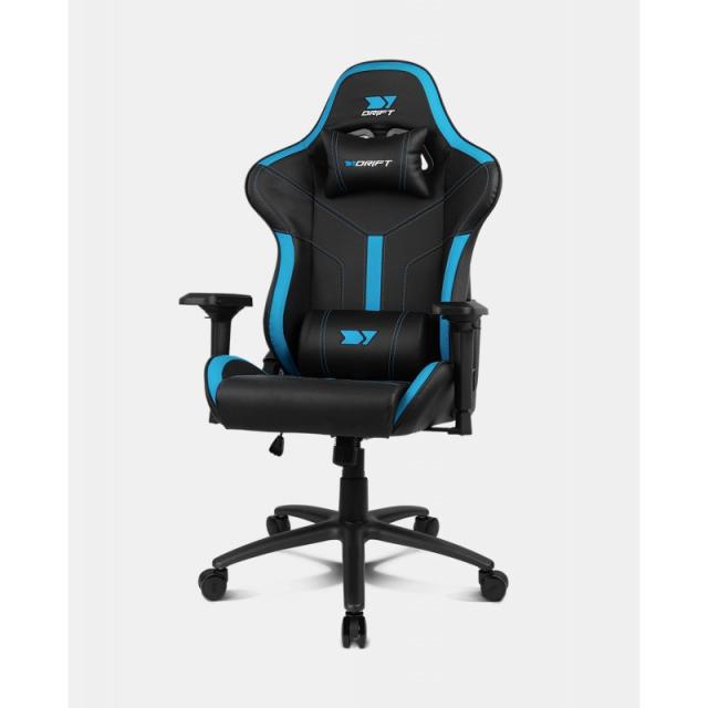DRIFT - DR350 Butaca para jugar Asiento acolchado Negro, Azul