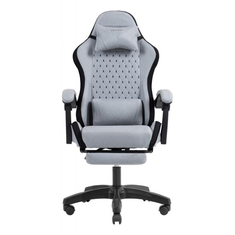 Mars Gaming - MGCXFSB silla para videojuegos Silla para videojuegos de PC Asiento acolchado Negro, Gris