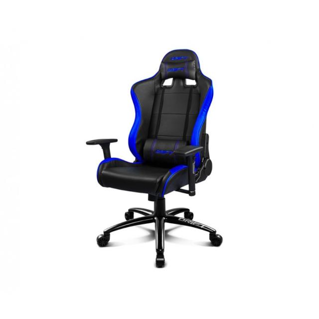 DRIFT - DR200 Silla para videojuegos de PC Asiento acolchado Negro, Azul