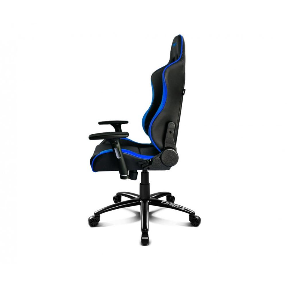 DRIFT - DR200 Silla para videojuegos de PC Asiento acolchado Negro, Azul