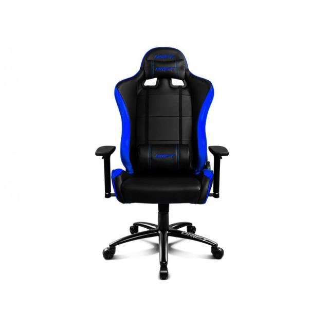 DRIFT - DR200 Silla para videojuegos de PC Asiento acolchado Negro, Azul